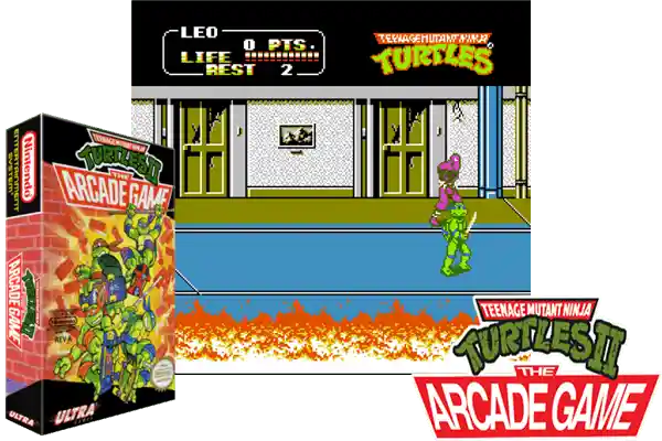 teenage mutant ninja turtles 2 : the arcade game